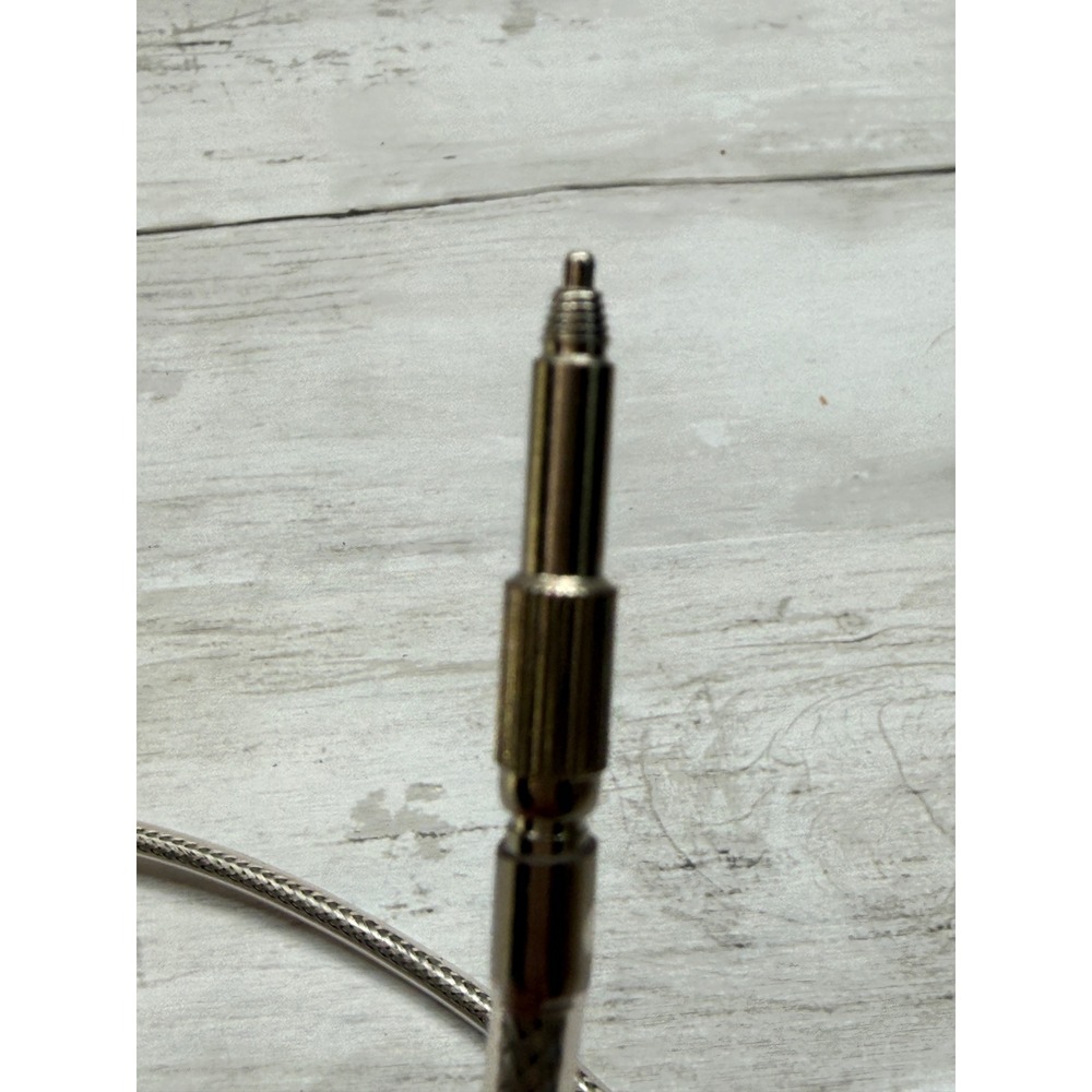 Vintage Camera Shutter Release Cable 36 Inch Braided Metal Japan Plunger Style - Picture 5 of 5